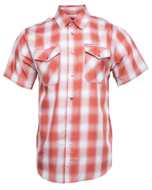 LUCKENBACH BAMBOO SHORT SLEEVE BUTTON UP - MENS